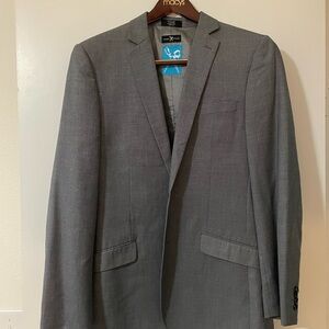 Marc Ecko Gray Suit with Jacket (40L) and Pants (34L)